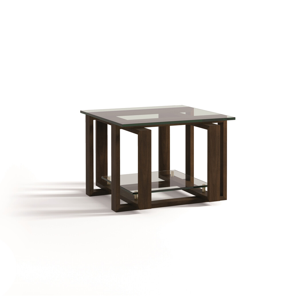 END TABLE (Glass top)