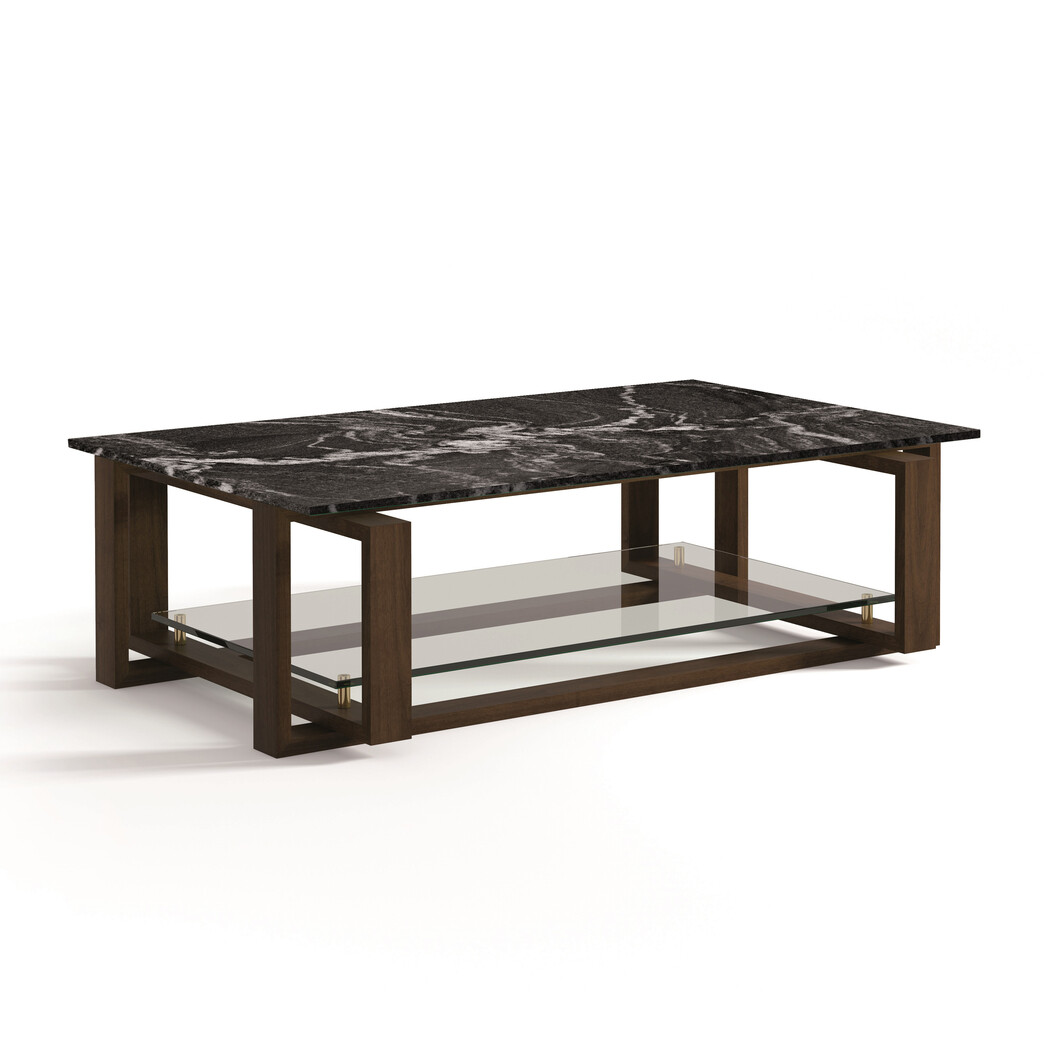 RECTANGULAR COCKTAIL TABLE (Marble top)