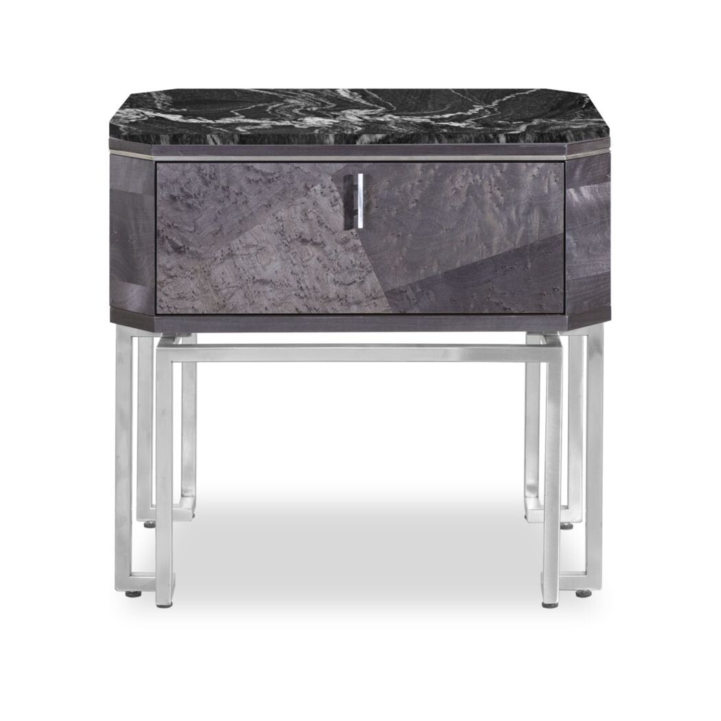BEDSIDE TABLE (MARBLE)