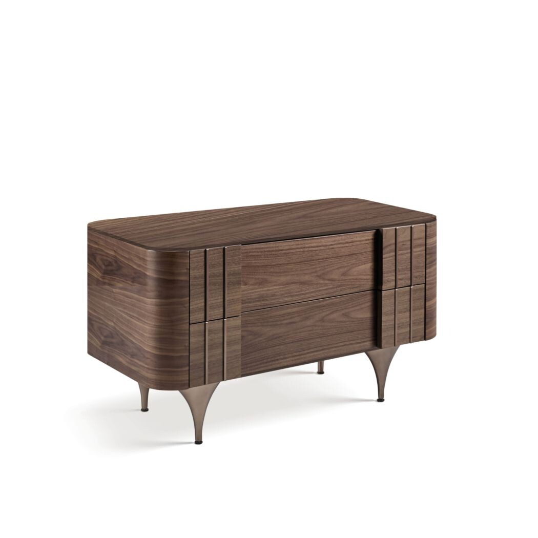 BEDSIDE TABLE (Wooden top)