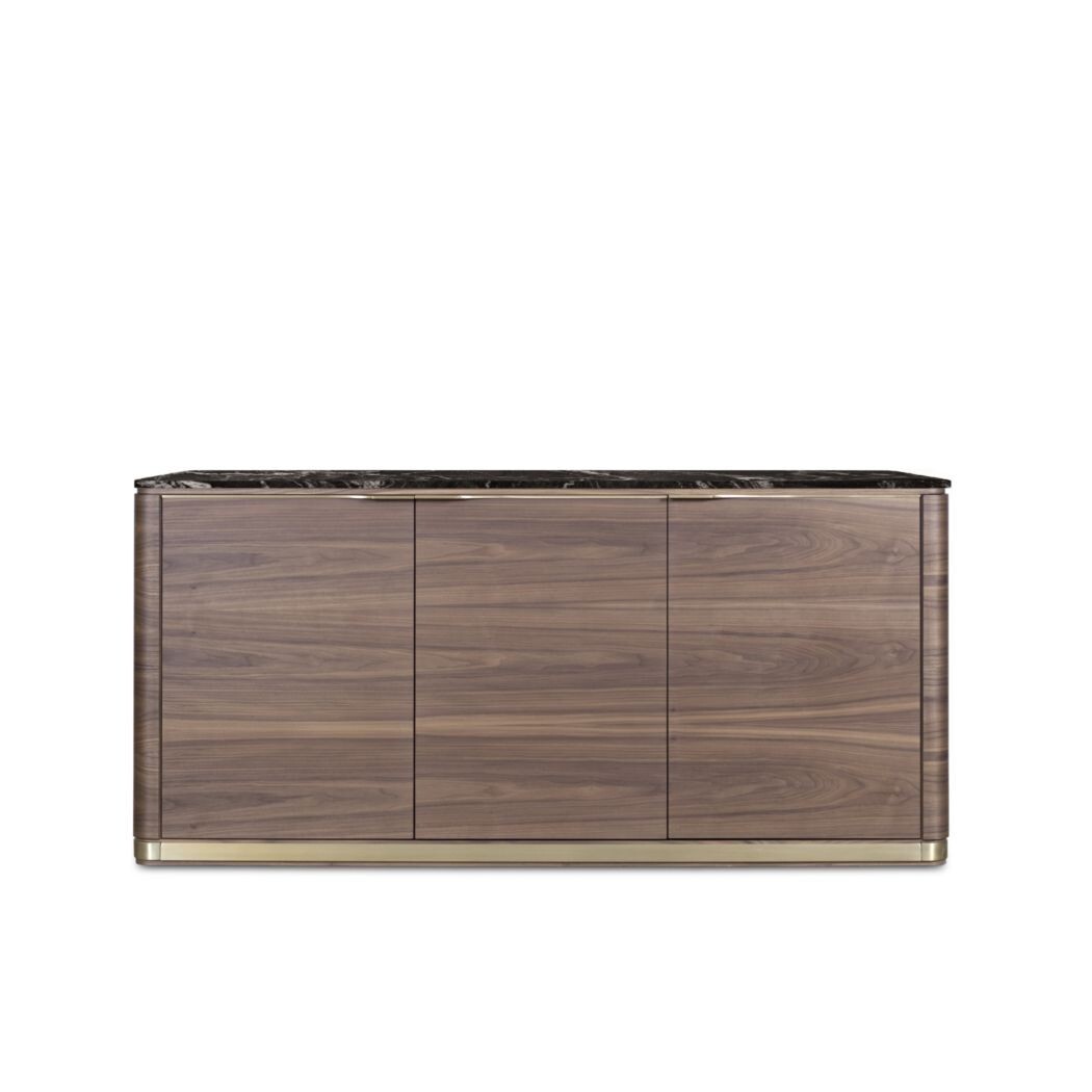CREDENZA (Marble & Wooden fronts)