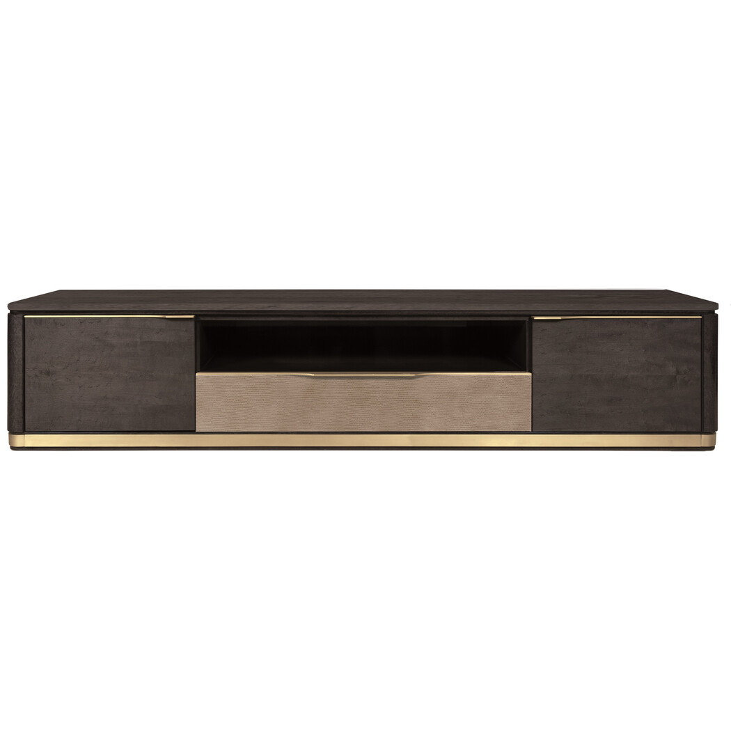 TV FURNITURE (Wooden top & Leather front)