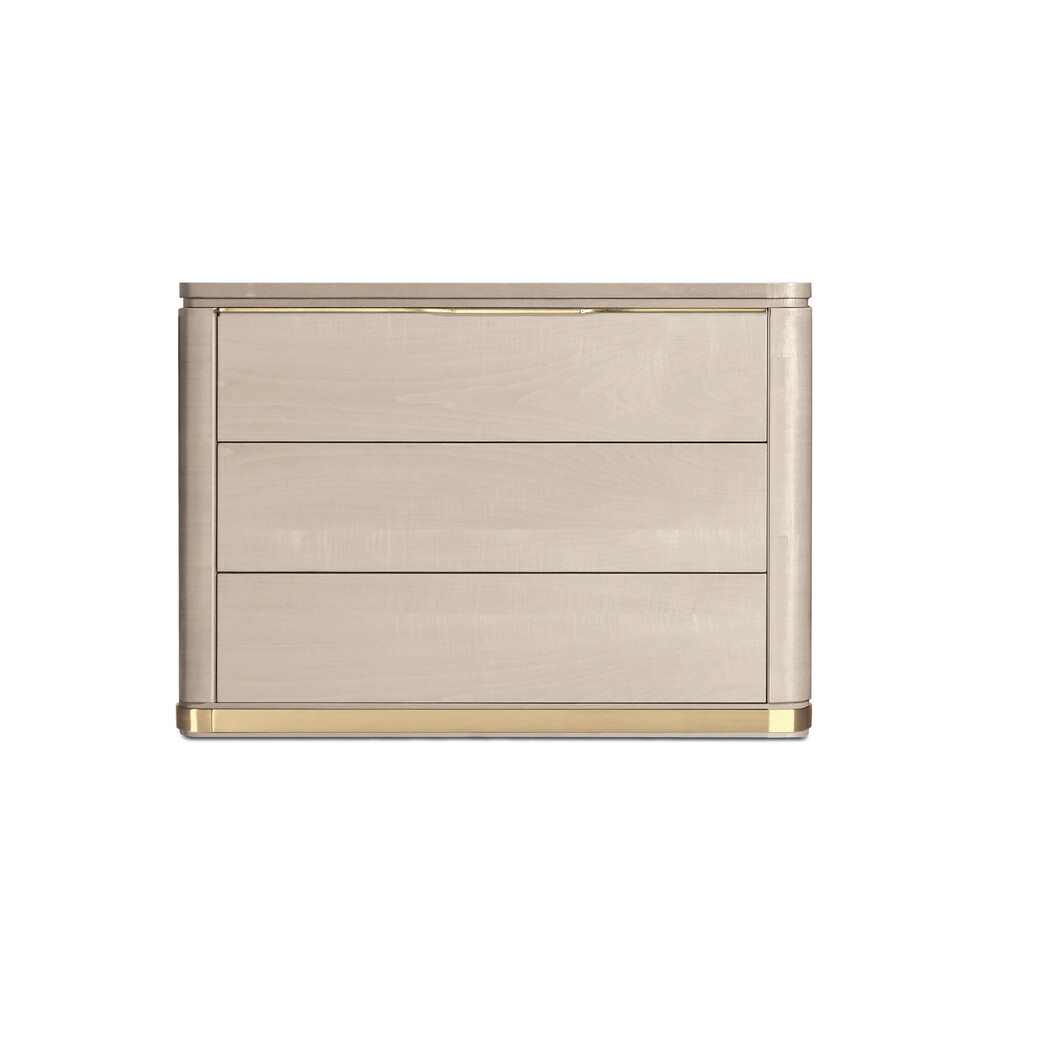 BEDSIDE TABLE (Wooden top & wooden front)