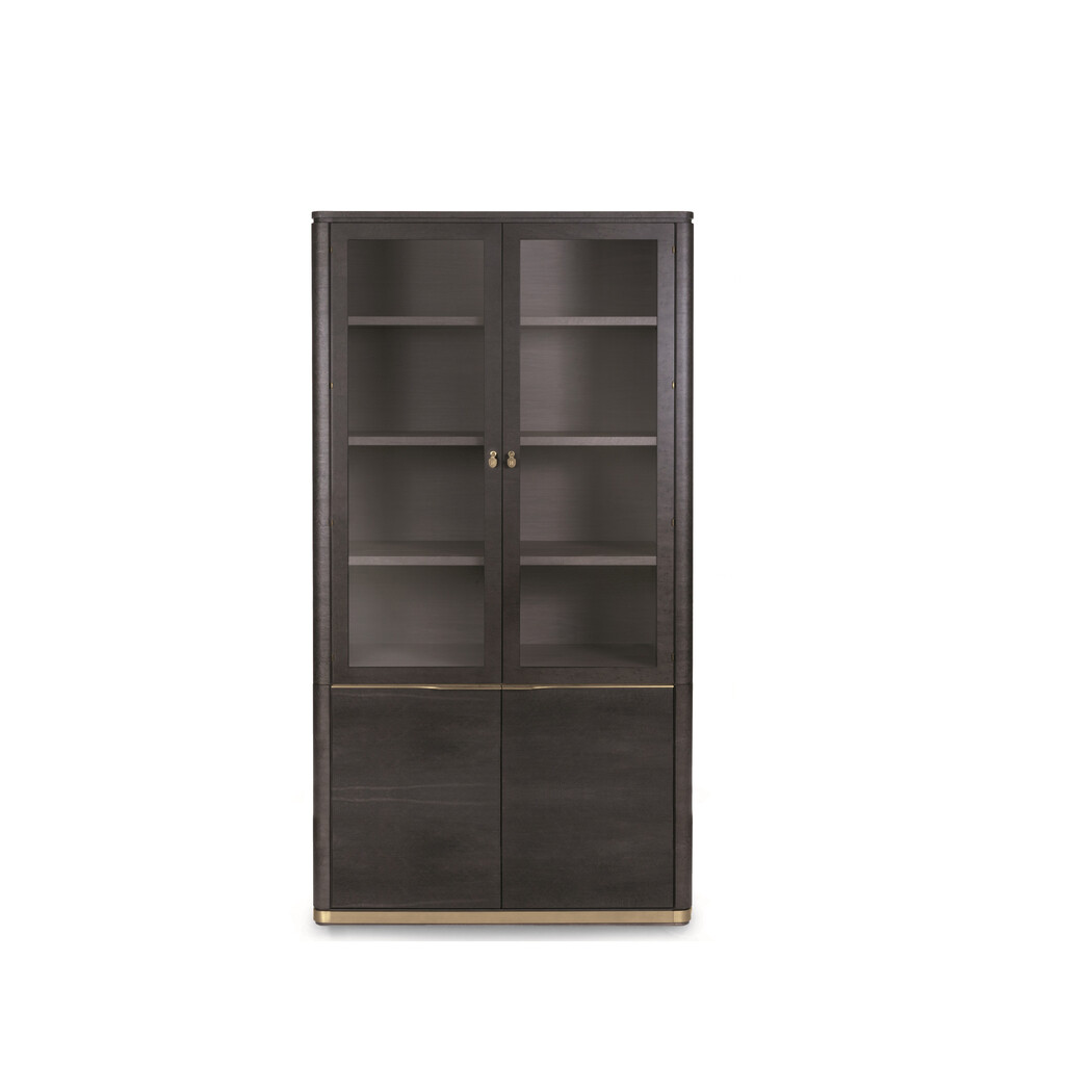 BOOKCASE WITH DOORS