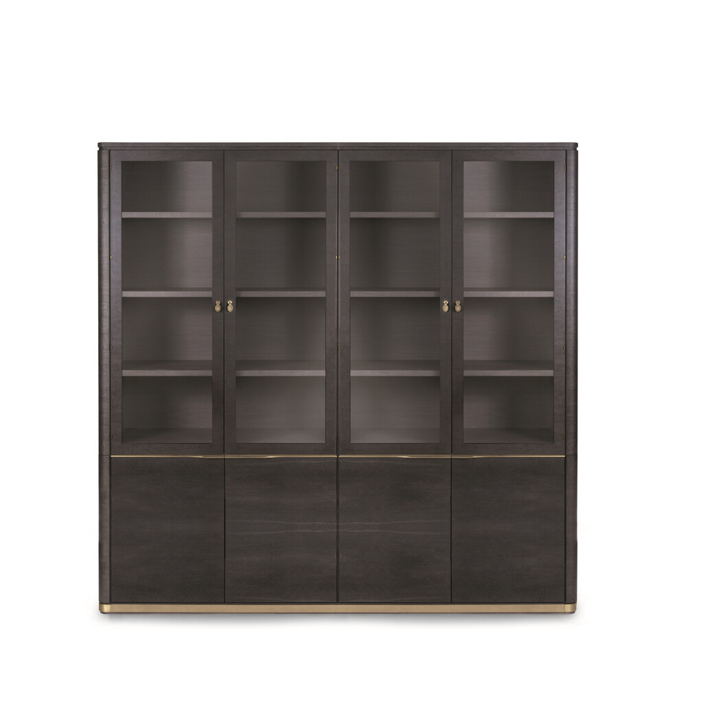 BOOKCASE WITH DOORS