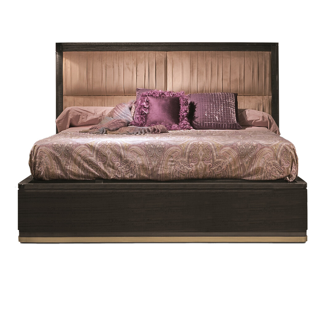 UPHOLSTERED KING SIZE BED (EU) Storage lift bed