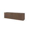 WALL-HANGING MODULE Downward opening (Wood door)_image