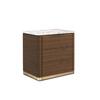 BEDSIDE TABLE (Marble & wooden front)_image