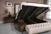 UPHOLSTERED KING SIZE BED (EU) Storage lift bed_image