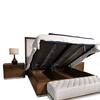UPHOLSTERED QUEEN BED Storage lift bed_image