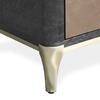 BEDSIDE TABLE (Wooden top & Leather front)_image
