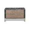 BEDSIDE TABLE (Marble top & Leather front)_image
